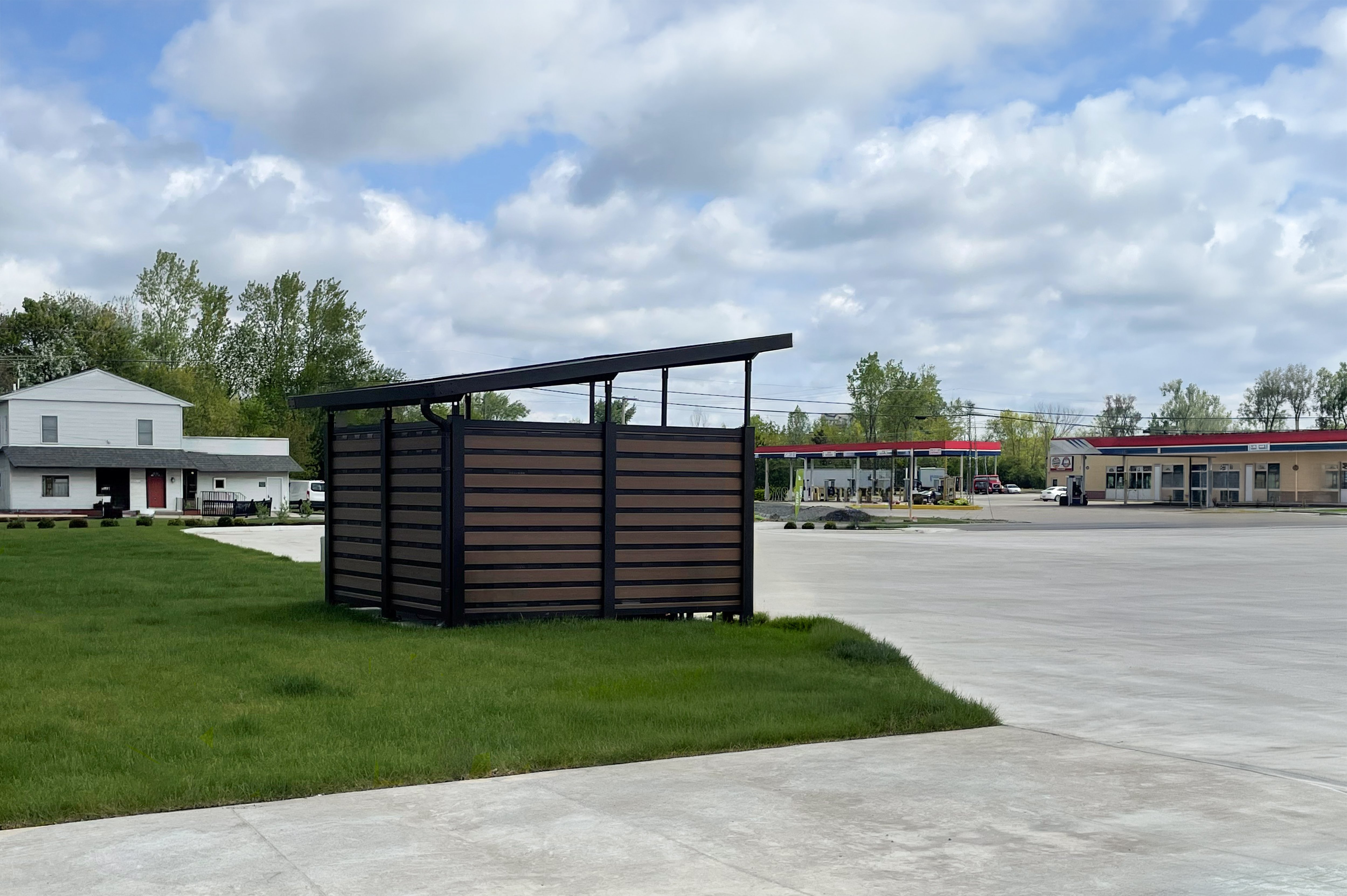 Covrit-Roofed-equipment-Enclosure-ventilated-plankwall-wawa-travel-station